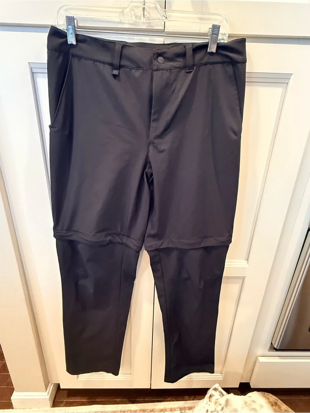 The North Face Men’s 32x32 Convertible Zip Off Hiking Pants Black